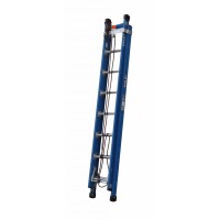 BAILEY Professional Punchlock FXN 8 Fibreglass Extension Ladder with Pole Strap 2.6m - 4.1m