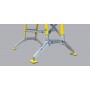 BRANACH All Terrain Fibreglass Platform Ladder 150kg 550mm 2.92m 10 Step with Terrain Master and Safety Rail image