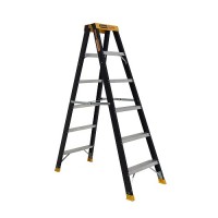 GORILLA Pro-Lite Fibreglass Double Sided Step Ladder 150kg 6ft 1.74m