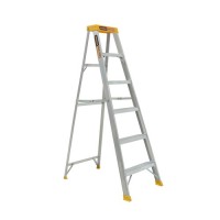 GORILLA Pro-Lite Aluminium Single Sided Step Ladder 150 kg 6 Step 1.75m