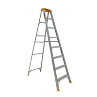 GORILLA Pro-Lite Aluminium Single Sided Step Ladder 150 kg 8 Step 2.35m