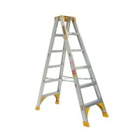 GORILLA Aluminium Double Sided Step Ladder 180 kg 6ft 1.8m