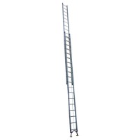 INDALEX Pro Series Aluminium Extension Ladder 130kg 36ft 6.3m-10.8m with Arc Leveler