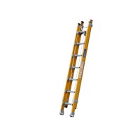 INDALEX Pro Series Fibreglass Extension Ladder 13ft 2.7m - 4.0m