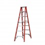 INDALEX Pro Series Fibreglass Double Sided Step Ladders 7ft 2.1m image