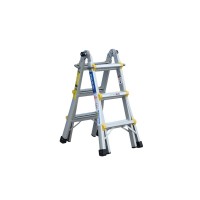 INDALEX Pro Series Aluminium Telescopic Ladder 11ft 1m - 3m