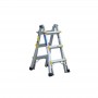 INDALEX Pro Series Aluminium Telescopic Ladder 11ft 1m - 3m image