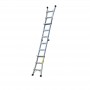 INDALEX Pro Series Aluminium Telescopic Ladder 11ft 1m - 3m image