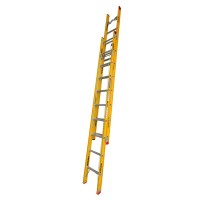 INDALEX Tradesman Fibreglass Extension Ladder 18ft 3.4m-5.5m