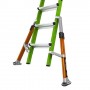 LITTLE GIANT Conquest 2.0 All-Terrain Model 22 Fibreglass Telescopic Ladder 1.68m - 5.77m image