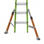 LITTLE GIANT Conquest 2.0 All-Terrain Model 22 Fibreglass Telescopic Ladder 1.68m - 5.77m image