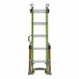 LITTLE GIANT Conquest 2.0 All-Terrain Model 22 Fibreglass Telescopic Ladder 1.68m - 5.77m image