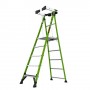 LITTLE GIANT Fortress Fibreglass Platform Ladder 150kg 5 Step 1.4m Platform with Gate 19305 image