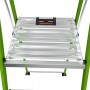 LITTLE GIANT Fortress Fibreglass Platform Ladder 150kg 5 Step 1.4m Platform with Gate 19305 image