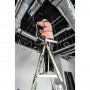 LITTLE GIANT Fortress Fibreglass Platform Ladder 150kg 6 Step 1.7m Platform with Gate 19306 image