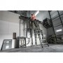 LITTLE GIANT Fortress Fibreglass Platform Ladder 150kg 6 Step 1.7m Platform with Gate 19306 image