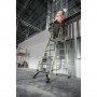 LITTLE GIANT Fortress Fibreglass Platform Ladder 150kg 6 Step 1.7m Platform with Gate 19306 image