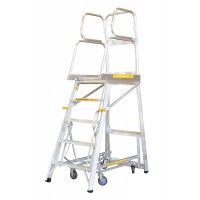 Stockmaster Navigator Mobile Platform Ladder 2.865m