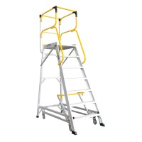 BAILEY Ladderweld Access Platform 7 Order Picking Ladder 200kg 1.933m