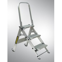 GORILLA Aluminium Stair Ladders 150 kg 0.66m